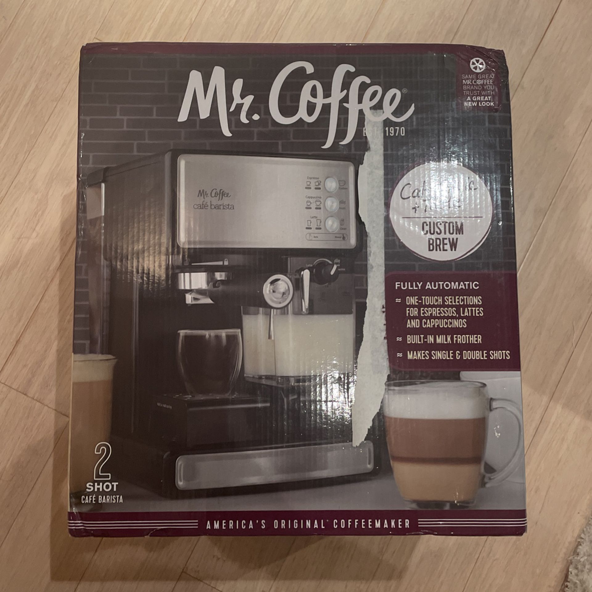 Mr. Coffee Coffee Machine with Coffee Bean Grinder