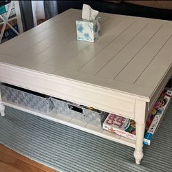 Off white coffee table