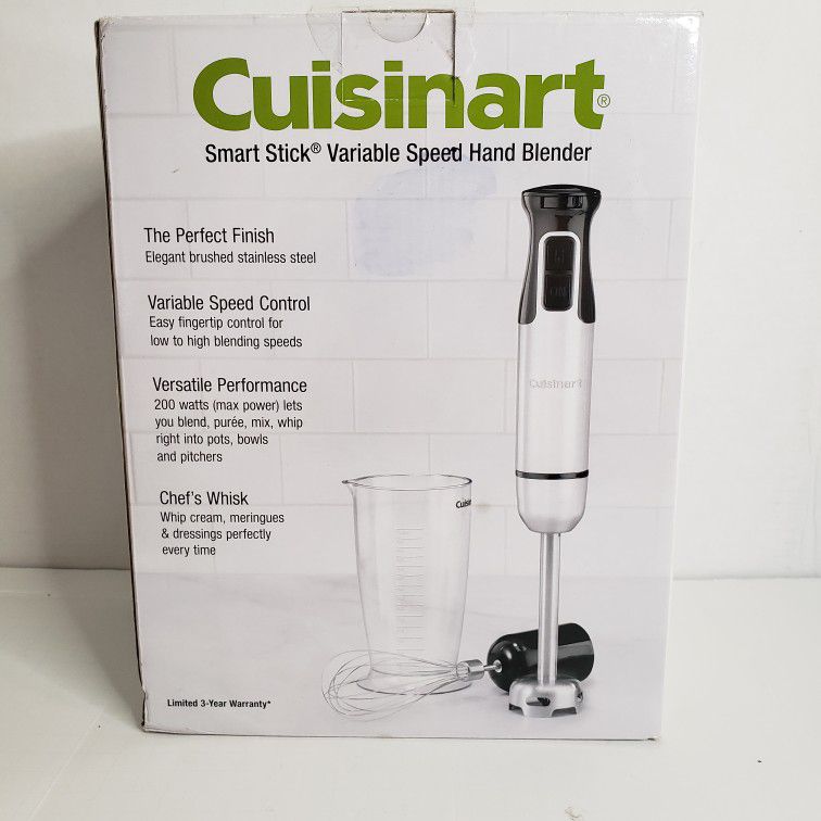 Cuisinart Smart Stick Variable Speed Hand Blender for Sale in Peachtree  City, GA - OfferUp