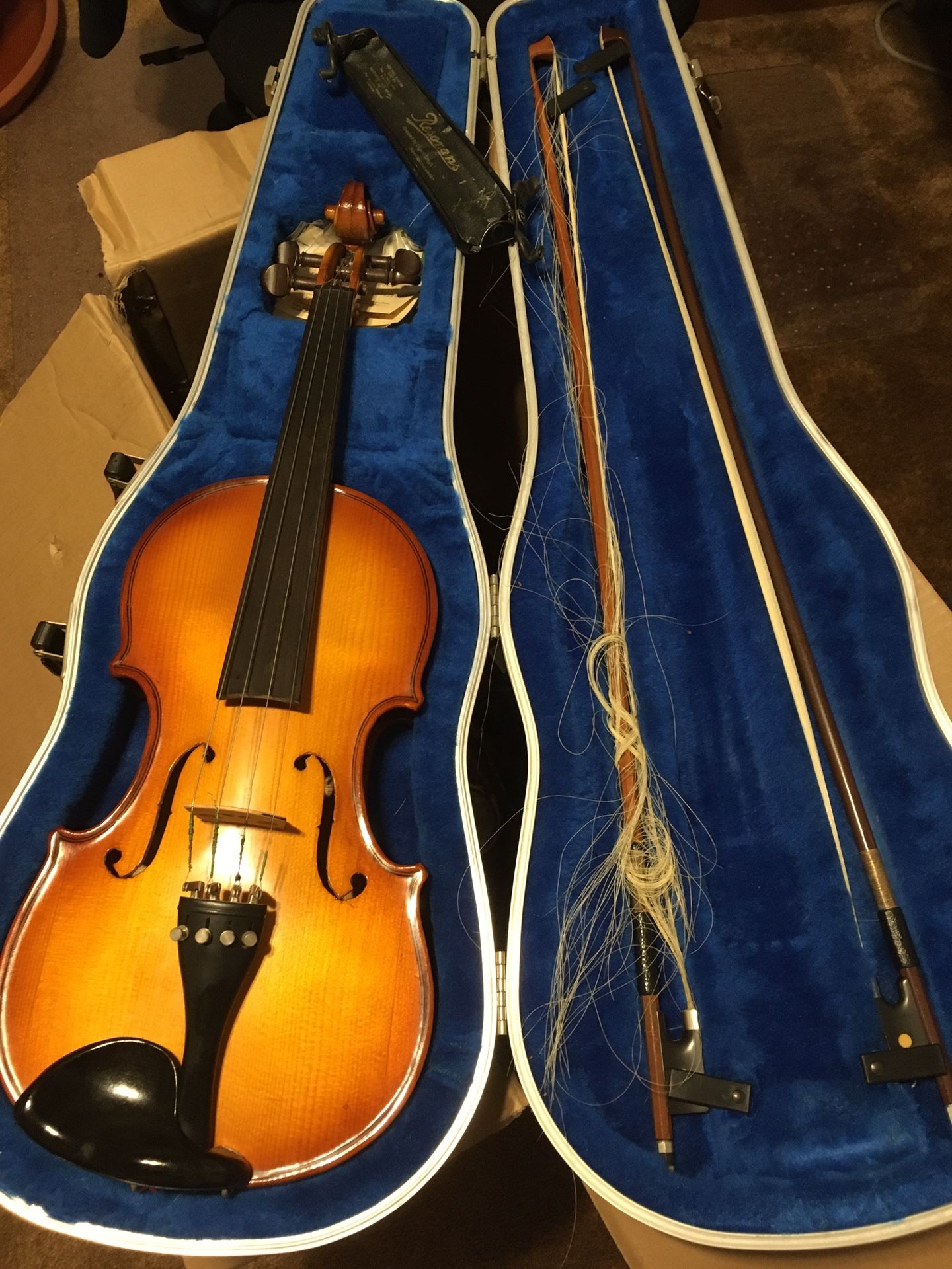 Violin Bill Cunningham Original No 26 Of 26 Last One Rare