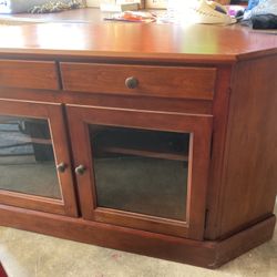 Wood TV Stand