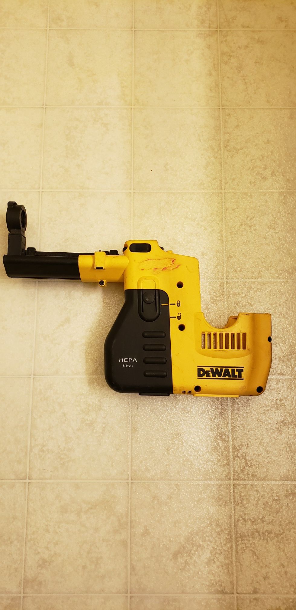 Dewalt Dust Extractor for L shape SDS