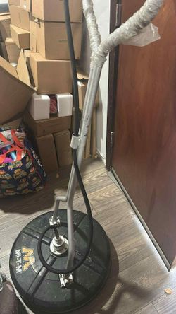 Mi-T-M® 20" Rotary Surface Cleaner with Shut-Off Valve, Steel, 4200 PSI Max Pressure, 2 Nozzles