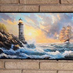 40"x20" Canvas Wall Art - Nautical 