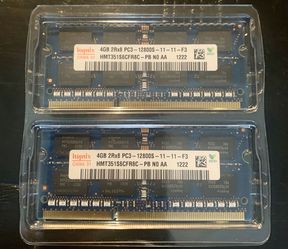 DDR 3 8GB (4x2) Hynix Ram for Laptop
