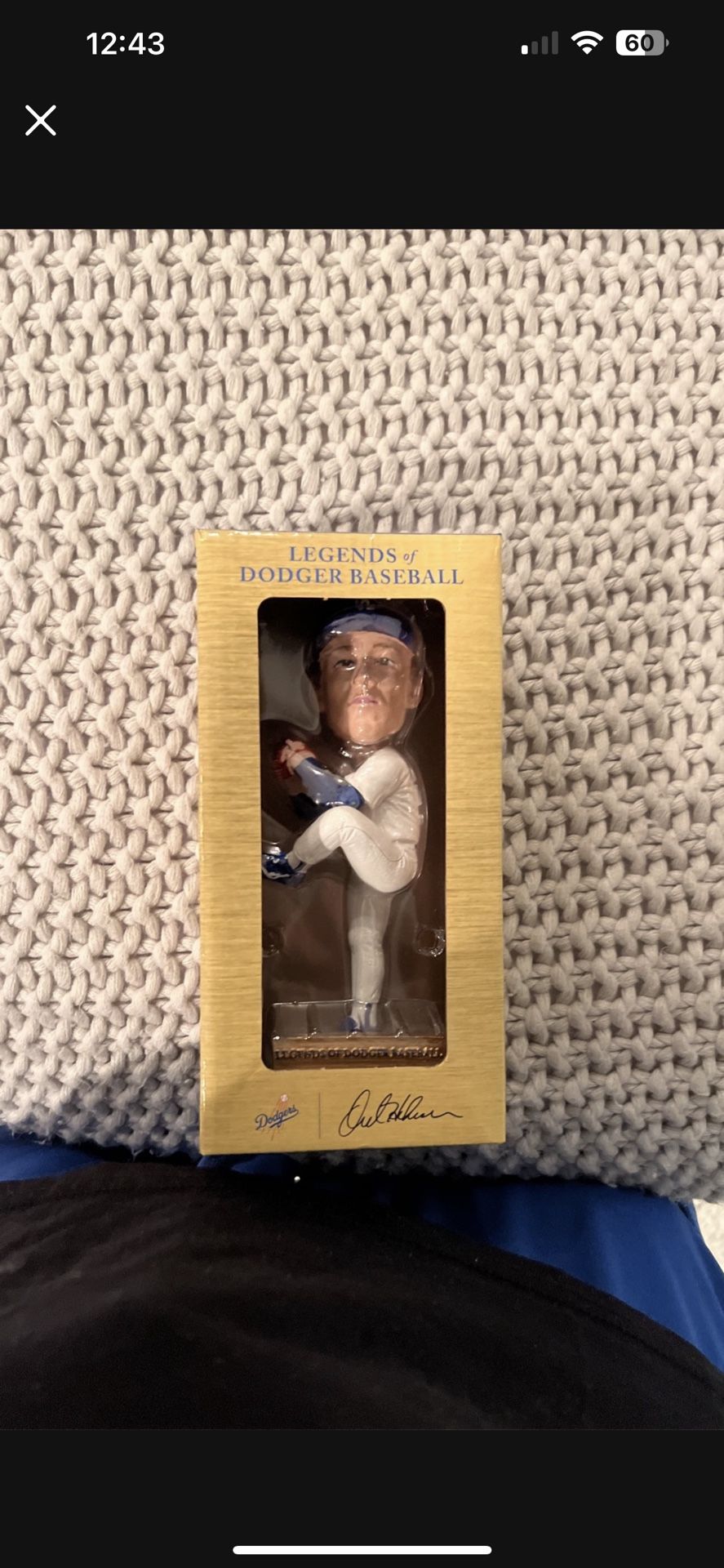 Orel Hershiser Bobblehead 2023