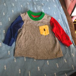 Polo Ralph Lauren multi color shirt