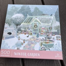 500 piece jigsaw puzzle - winter theme