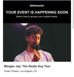 2 Morgan Jay: The Goofy Guy Tour 9/12