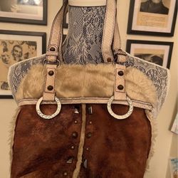 Vintage 90’s Guess Winter Brown Handbag
