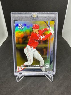 2019 Bowman Platinum Shohei Ohtani #2 Gold /50