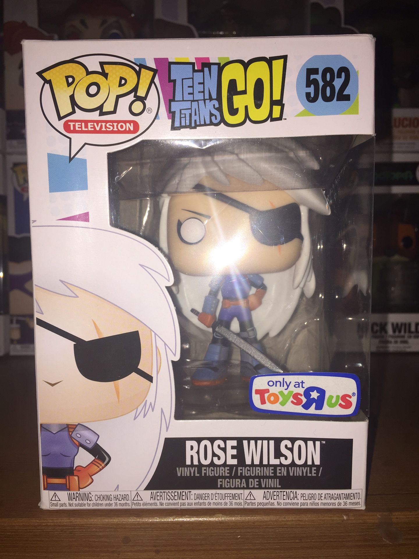 Funko Pop! Television Teen Titans Go! Rose Wilson Vinyl Figure Toys R Us Exclusive