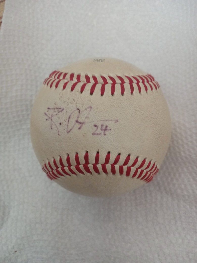 Signed Baseball