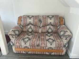 Couch with bed