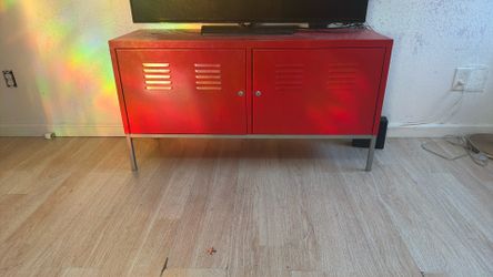 Free Red IKEA TV locker
