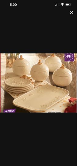 Set de 9 piezas Navideños de princes house
