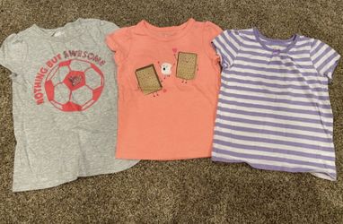 Girls 5/6 shirt lot