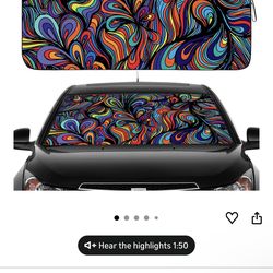 Windshield Sun Shade for Car Front Window