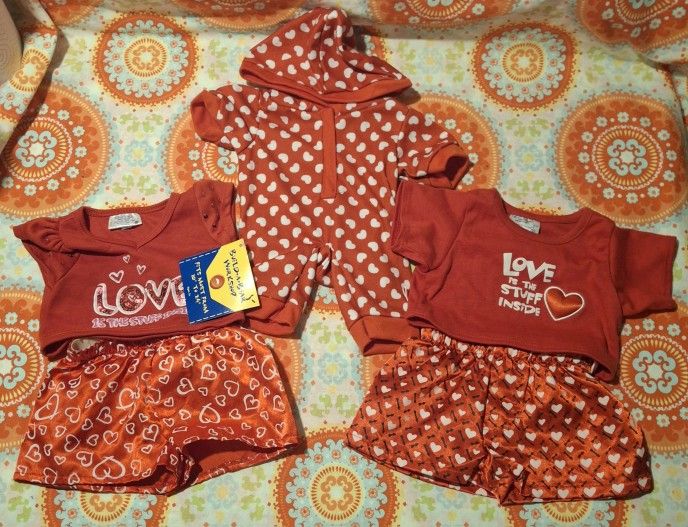 BUILD A BEAR/DOLL CLOTHES-$10 each