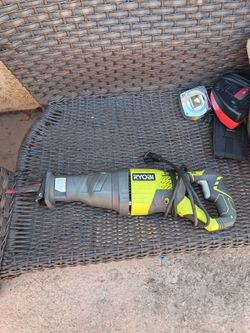 Ryobi corded sawzall