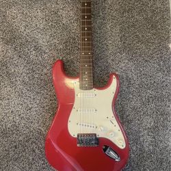 RED ELECTRIC FENDER