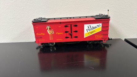LGB train model cigar car rare steel wheels