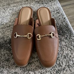 Brown Mules 