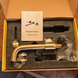 Wall Mount Faucet For Bathroom