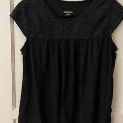 Merona Black Tunic Size XL