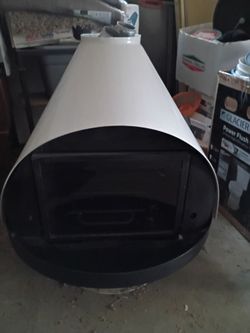 New Freestanding gas heater fireplace
