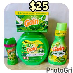 Gain Bundle, $25 for all/$25 por todo‼️
