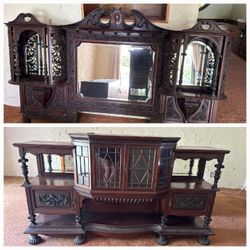 Antique China Hutch 