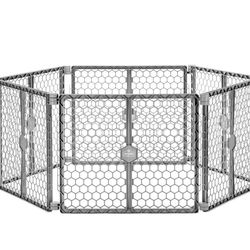 Regalo Safety 192" Super Wide Baby Gate & Play Yard and Adjustable Playpen