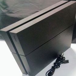 PS4 w/2 controllers.