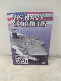 U.S. Navy Carriers Weapons of War DVD W/ booklet