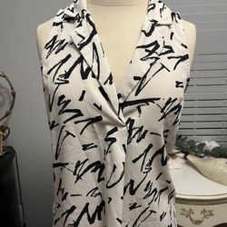 Lush Abstract Top Sz S