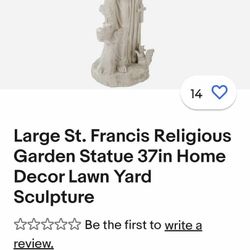 St. Francis Garden Statue 