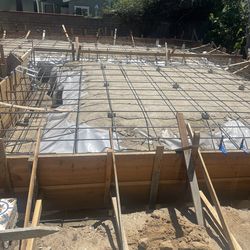 Concrete Framework And Rebar!