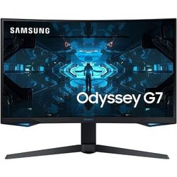 32" Samsung WQHD 2560x1440 Odyssey G7 Gaming Monitor C32G73TQSN