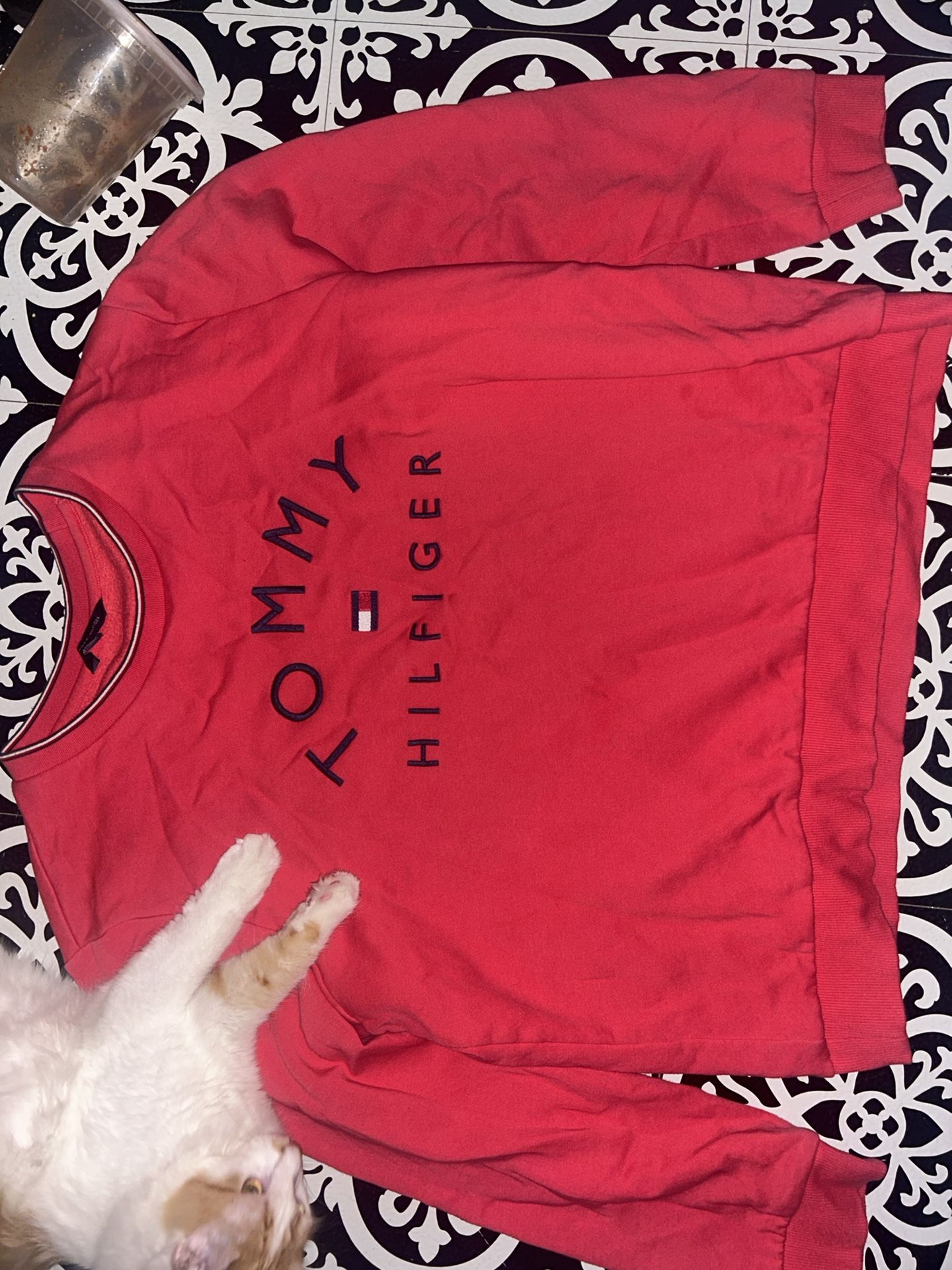 TOMMY HILFIGER Zip Up + Crewneck BUNDLE  