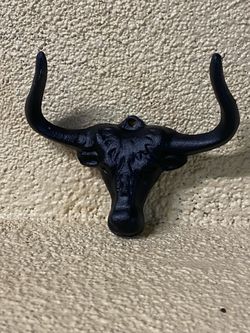 Longhorn wall hook