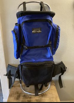 Jansport External Frame Hiking Backpacking Bag Backpack 