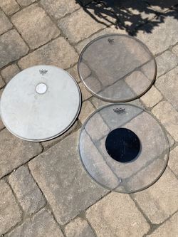 18 Drum Heads $10 Each
