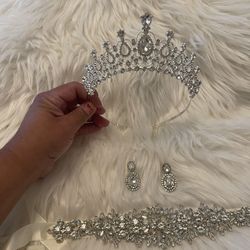Bridal Crown Set