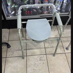 Folding Commode Bed Side Toilet Portable Toilet