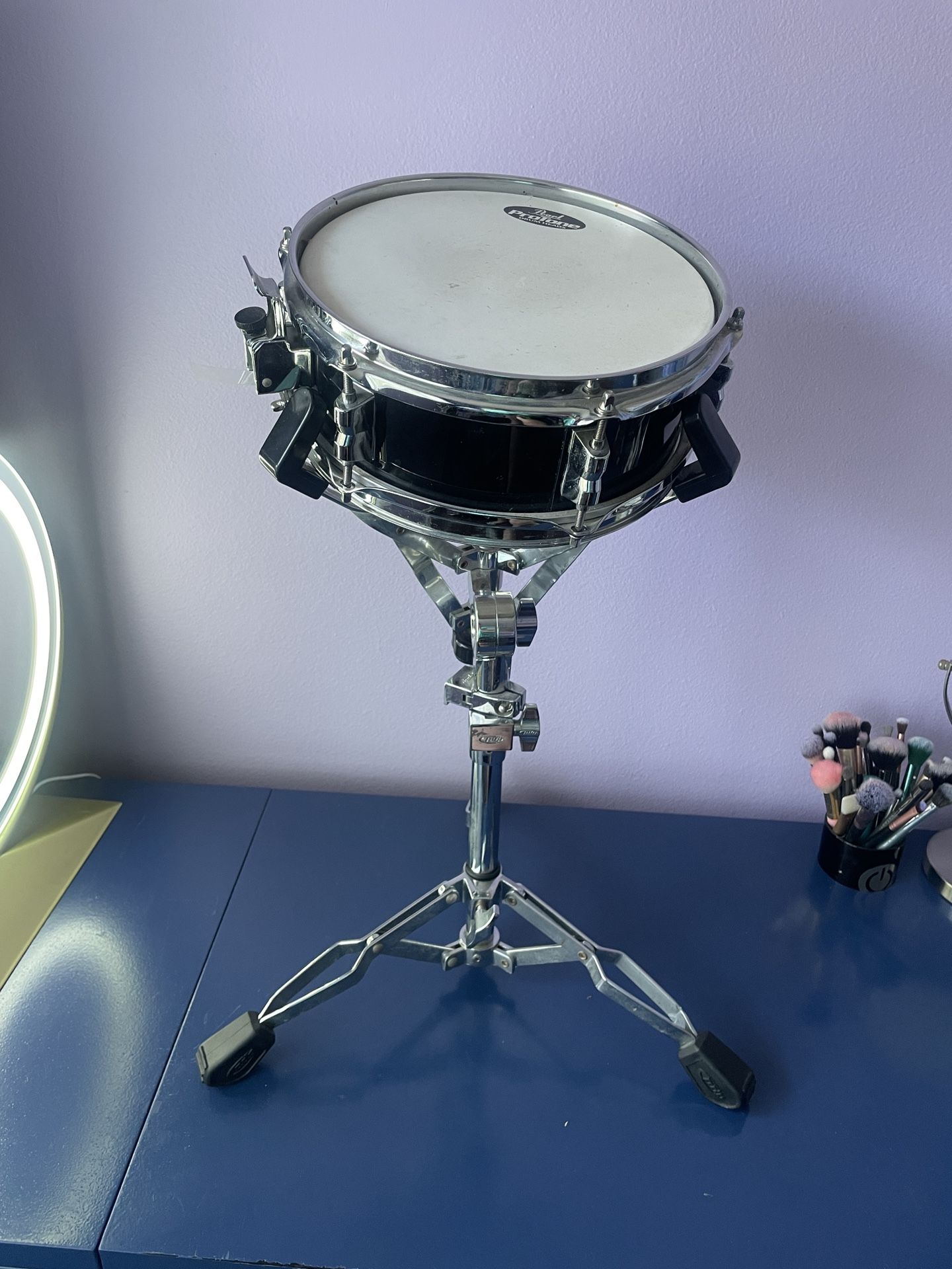 Pearl M-80 Snare With PDP 800 Series Stand