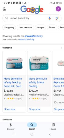 EntralLite Infinity Feeding Machines