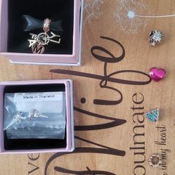 Pandora Charms And Earrings 