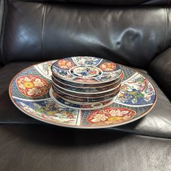 Platter And Dessert plates 