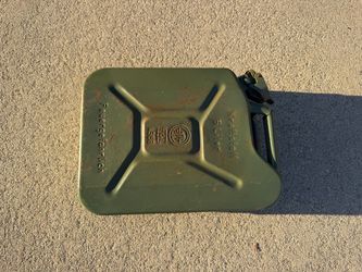 WWII Kraftstoff Feuergefährlich 5 Liter Can